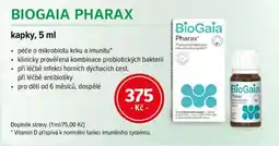 mojelekarna.cz Biogaia Pharax nabídka