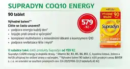 mojelekarna.cz Supradyn COQ10 energy nabídka