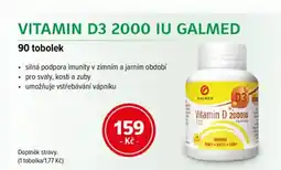 mojelekarna.cz Vitamin D3 2000 IU Galmed nabídka