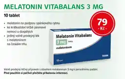 mojelekarna.cz Melatonin Vitabalans nabídka