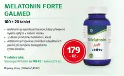 mojelekarna.cz Melatonin forte Galmed nabídka