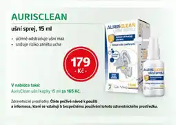 mojelekarna.cz Aurisclean ušní sprej nabídka