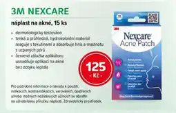 mojelekarna.cz 3M Nexcare náplast na akné nabídka