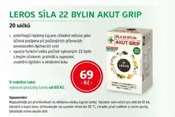 mojelekarna.cz Leros síla 22 bylin akut grip nabídka