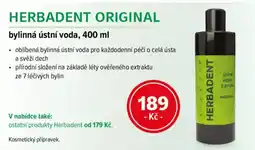 mojelekarna.cz Herbadent original nabídka