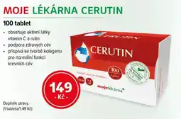 mojelekarna.cz Moje lékárna Cerutin nabídka