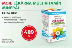 mojelekarna.cz Moje lékárna multivitamín minerál nabídka