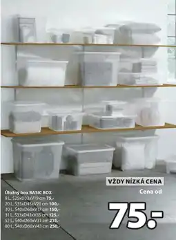 JYSK Úložný box Basic Box nabídka