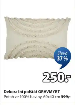 JYSK Dekorační polštář Gravmyrt nabídka