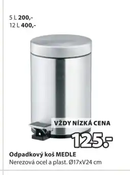 JYSK Odpadkový koš Medle nabídka