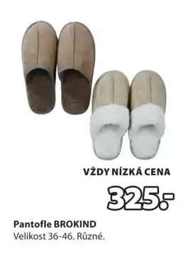 JYSK Pantofle Brokind nabídka