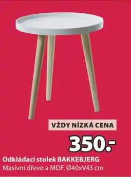JYSK Odkládací stolek Bakkebjerg nabídka