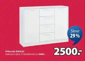 JYSK Příborník Jenslev nabídka