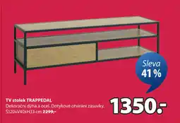 JYSK Tv stolek Trappedal nabídka