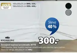 JYSK Žerzejové napínací prostěradlo Jette nabídka