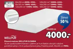 JYSK Pěnová matrace Wellpur Glomma nabídka