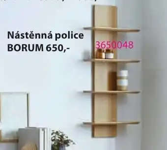 Nástěnná police Borum