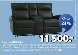 JYSK Pohovka Abildskov nabídka