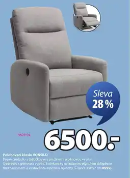 JYSK Polohovací křeslo Vonsild nabídka