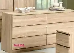 JYSK Komoda: 3+3 zásuvky nabídka