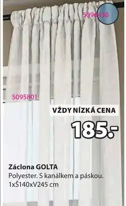 JYSK Záclona Golta nabídka