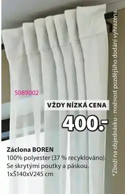 JYSK Záclona Boren nabídka