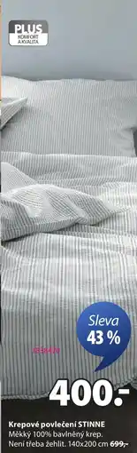 JYSK Krepové povlečení Stinne nabídka