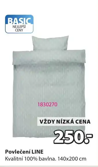 JYSK Povlečení Line nabídka