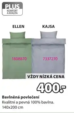 JYSK Bavlněná povlečení nabídka
