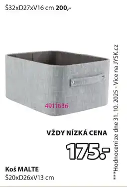 JYSK Koš Malte nabídka