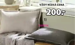 JYSK Povlak na polštář Nattviol nabídka