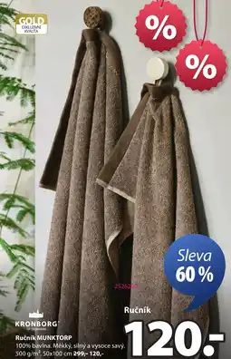 JYSK Ručník Munktorp nabídka