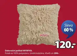 JYSK Dekorační polštář Myrfiol nabídka