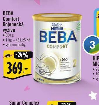 Albert Beba comfort kojenecká výživa nabídka