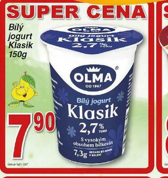 Lidl Bílý jogurt klasik nabídka