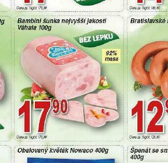 Lidl Bambini šunka nejvyšší jakosti nabídka