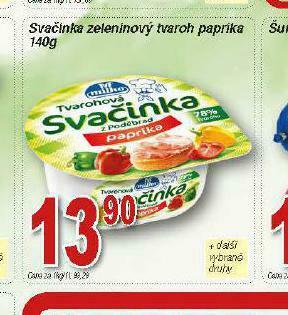 Lidl Svačinka zeleninový tvaroh paprika nabídka