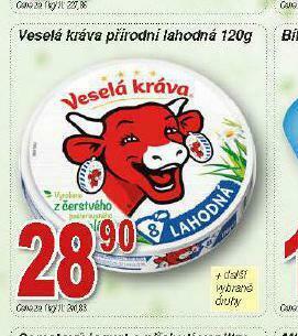 Lidl Veselá kráva přírodní lahodná nabídka