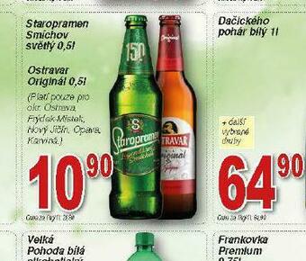 Lidl Pivo staropramen smíchov nabídka