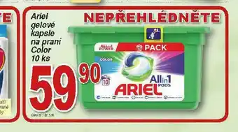Lidl Ariel gelové kapsle nabídka