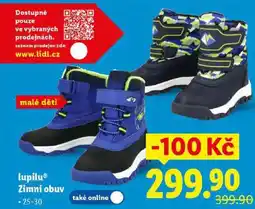 Lidl lupilu Zimní obuv nabídka