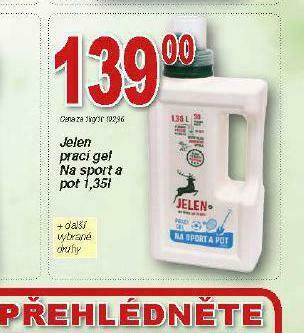 Lidl Jelen prací gel nabídka
