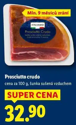 Lidl Prosciutto crudo, cena za nabídka