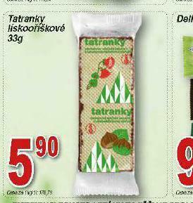Lidl Tatranky lískooříškové nabídka