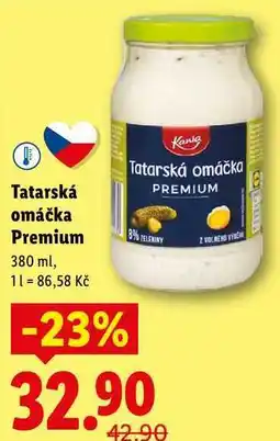 Lidl Tatarská omáčka Premium nabídka