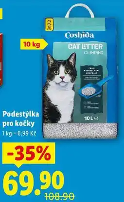 Lidl Podestýlka pro kočky nabídka