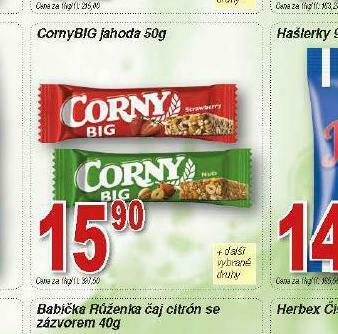 Lidl Corny big jahoda nabídka