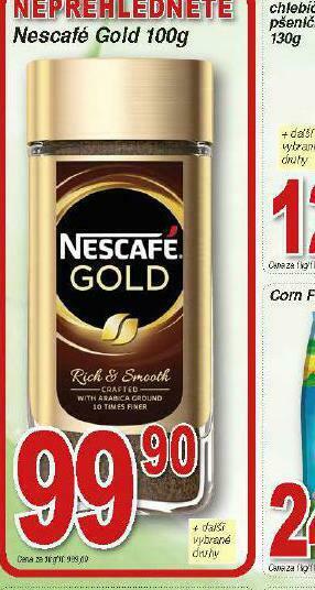 Lidl Nescafé gold nabídka