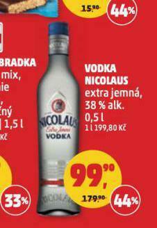 Penny Market Vodka nicolaus nabídka