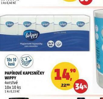 Wippy papírové kapesníky